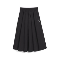 PUMA T7 Woven Midi Skirt Womens Black Casual 63343801