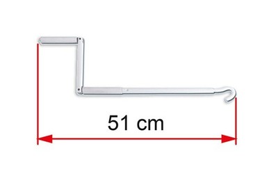 Kurze Kurbel 51 cm Fiamma F40 F45S F65S F80S Camper Van 01756B01A