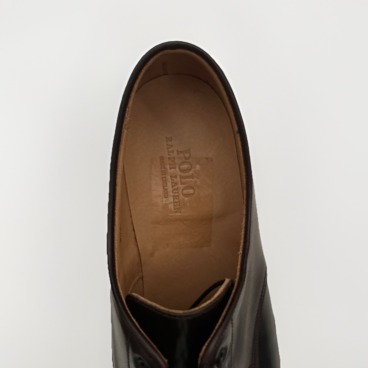 Polo Ralph Lauren MRLW BLCH-LU-OXF DARK BROWN CORDOVAN Shoes Men’s Size 11 NIB image 5