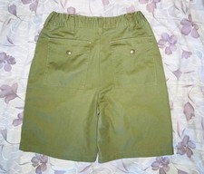 VTG Boy Scouts Of America Shorts size 8, 24  Waist Green Union Label Official