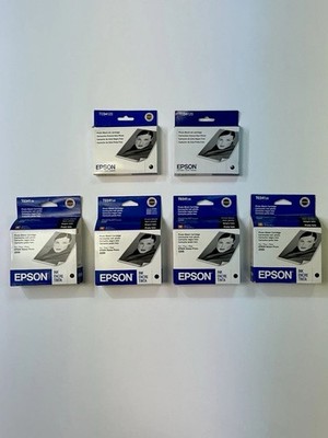 6 New Epson 2200 Photo Black Ink Cartridges