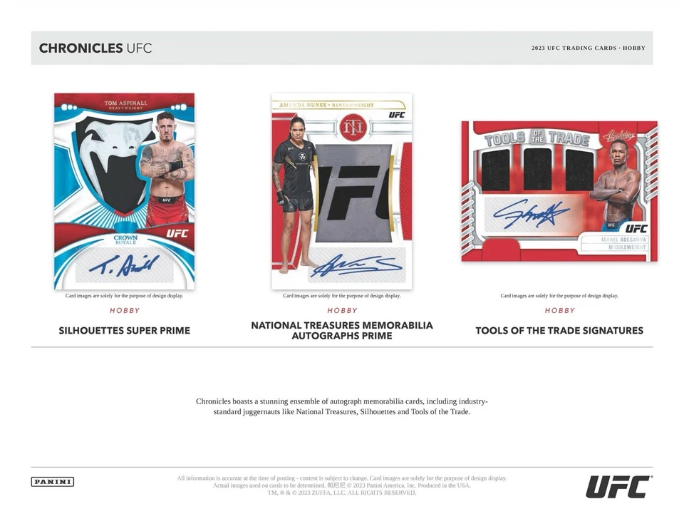 2023 Panini Chronicles UFC Hobby Box - Image 4 of 4