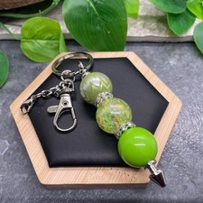 4.5  Stainless Steel Candy Bubblegum Bead Keychain Purse Backpack New C1042