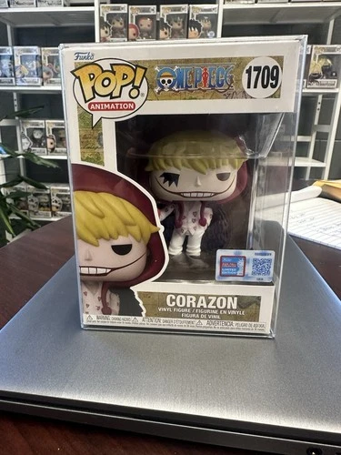 Funko POP LE One Piece Corazon 2024 Comic Con Corazon POP With Protector