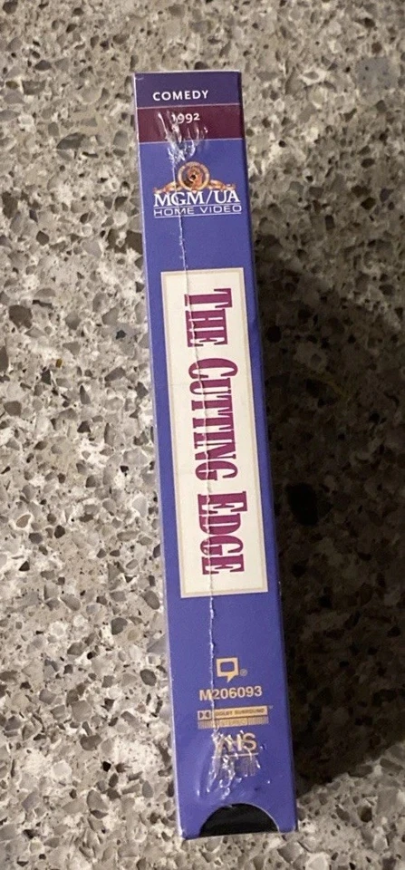 THE CUTTING EDGE (VHS, 1992) NEW, Sealed Foto 2 de 4