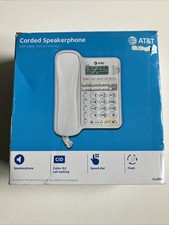 AT T Corded Speaker Phone CL2909 New In Box Caller ID Call Waiting Speed Dial
