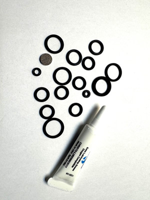 O-Ring Kit für Mares MR 22  FPM / O2 / + Oxygen Fett / Sauerstoff  Atemregler