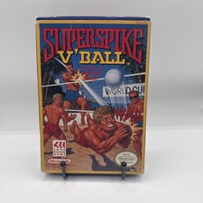 Nintendo NES Game CIB SUPER SPIKE V' BALL In Box w/ Manual Complete! 