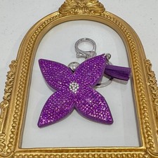 New Purple Flower Motif Keychain/Bag Chain