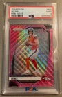 2024 Panini Prizm Bo Nix Pink Wave RC #309 PSA 9 Mint Broncos Rookie 🔥