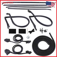 For Chevrolet Camaro 1970-1981 Rightleft Rubber Door Weatherstrips 801002277