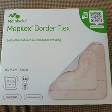 💥💥Mepilex Border Flex 6x6 Silicone Foam Dessing/5 per box 💥💥