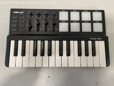 Worlde Panda Mini 25-Key USB Keyboard Controller - Read