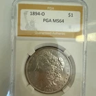 1894-O $1 Morgan Dollar PGA MS64