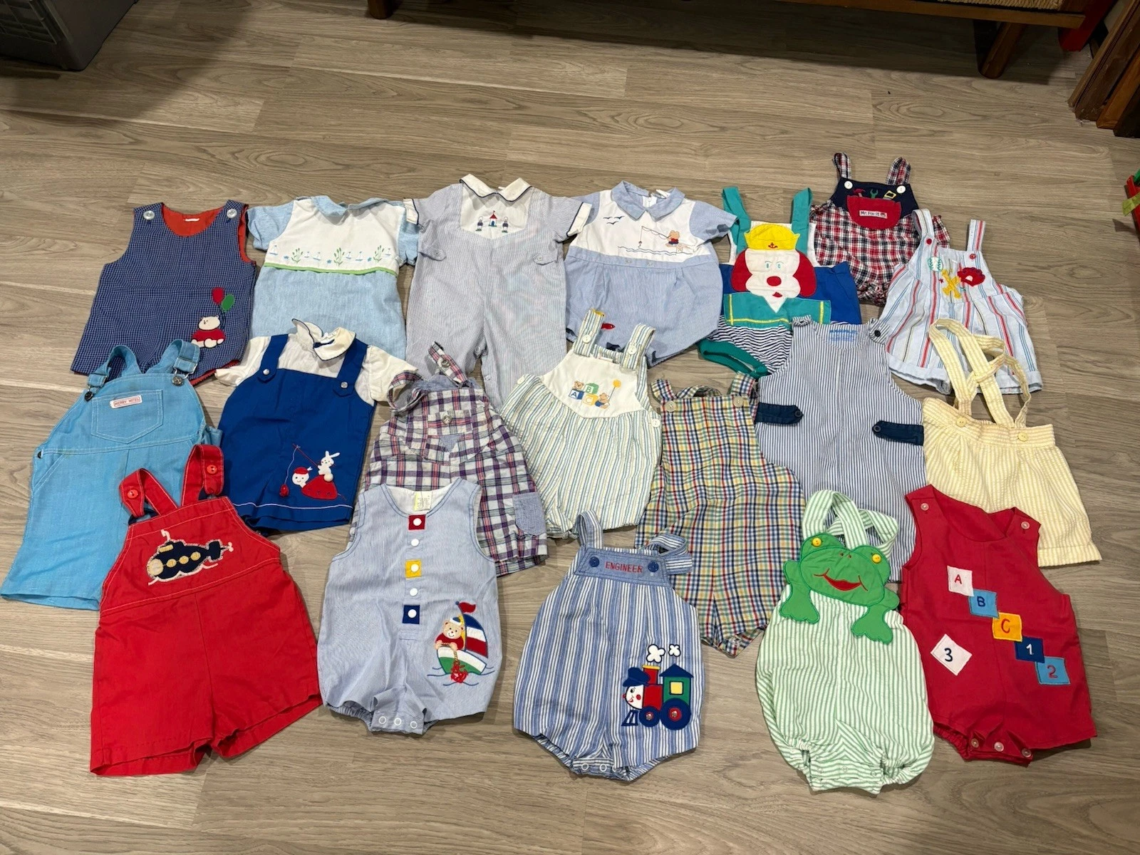 Baby Boy Clothes Romper 3-18 Months Short Summer Lot Of 18 Outfits
Opens in a new window or tab