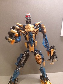 LEGO BIONICLE TITANS 8734 Brutaka Incomplete