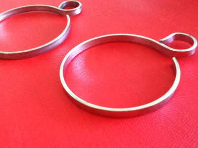 マルゾッキ38φ ducati MHR ベベル Ducati Bevel Marzocchi 38 mm Fork stainless steel clips 70's and