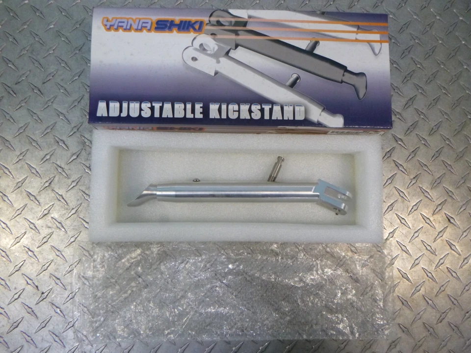 Soporte lateral ajustable 11 - 17 Suzuki GSXR 600 750 cromo CNC Billet NUEVO EE. UU. Foto 3 de 3