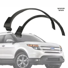 Fit For Ford Explorer 2011-2015 Front LH RH Fender Flare Wheel Well Arch Molding
