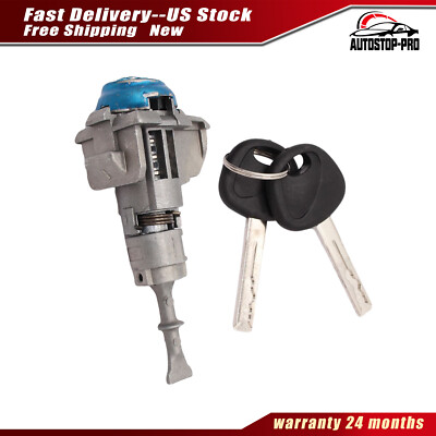 Front Left Side Door Lock Cylinder with Key for 819701WA00 Kia Rio 2012-2017