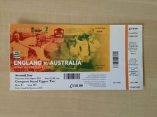 England v Australia Ashes Test Cricket Ticket Stub. The Oval-15 August 2019. VGC