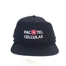 Vintage 1990s Pactel Cellular Old Cell Phone Network Men's Promo Snapback Hat