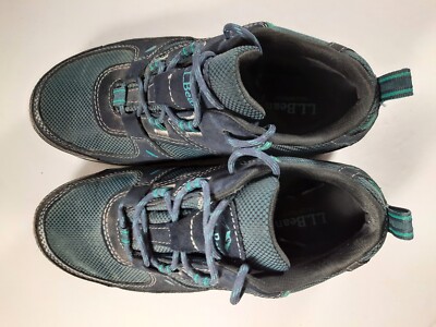 LL Bean Trail Model Hiker 4 Navy Hiking Shoes Womens Size 8  display picture 3