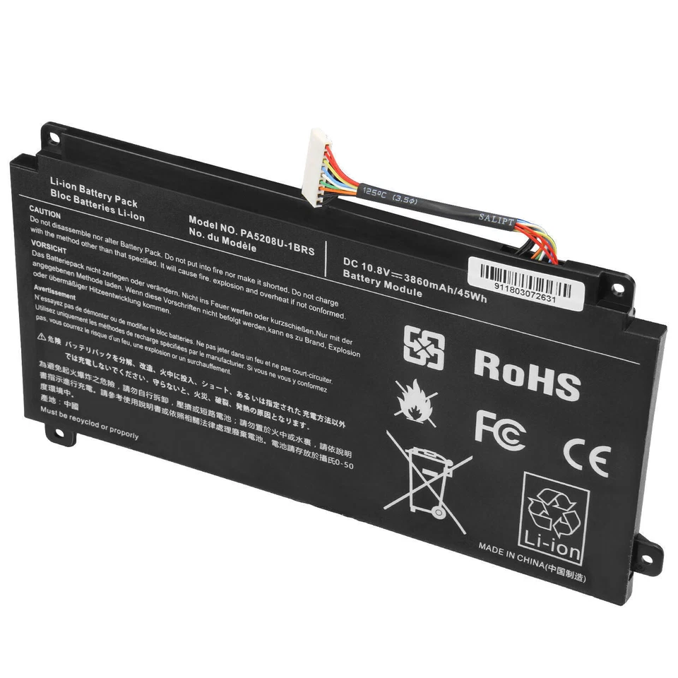 Batería PA5208U-1BRS para Toshiba Chromebook P55W-C5204 C5314 CB30-B3123 3860mAh  Foto 3 de 4