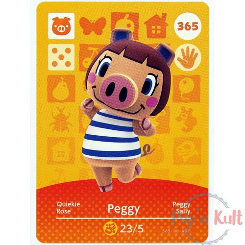 Tarjeta amiibo Papi # 358 Animal Crossing AUTÉNTICA Serie 4