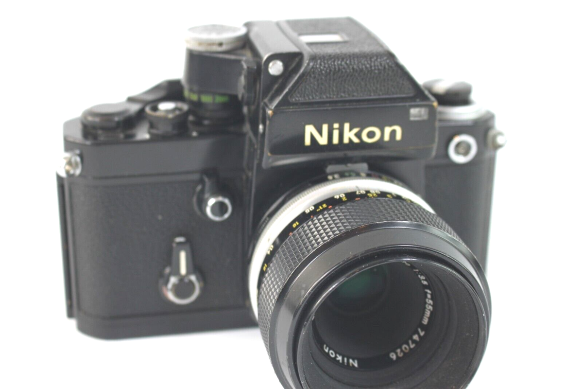 Nikon F2 フォトミック +NIKKOR 55mm f/3.5 セット Nikon F2 Photomic Black & Micro-Nikkor-P.C. Auto 55mm f/3.5 Macro