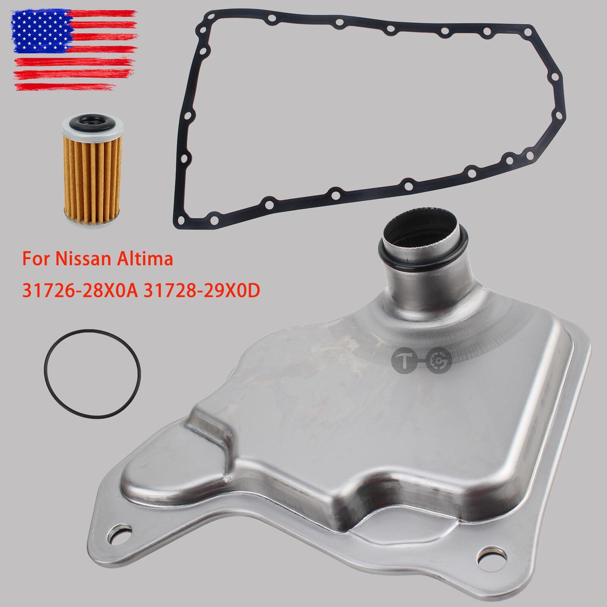 For 2016-2020 Nissan Transmission Oil Filter +GASKET 31728-29X0D