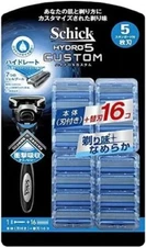 New SCHICK Hydro 5 Custom Hydrate Club Pack Holder with blade + 16 replacement