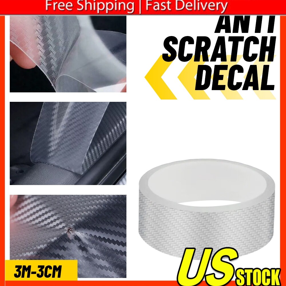 1inch Car Door Sill Protector Anti-Scratch Decal Sticker Cover