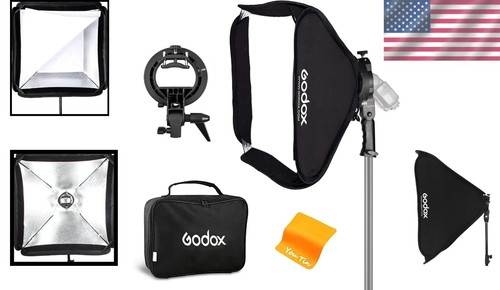 32"x32" Bowens Mount Softbox - Portable & Lightweight Photography Lighting - Picture 2 of 10