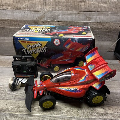 FLAME THROWER RADIO SHACK RC RACE CAR Dune Buggy Remote Control 60