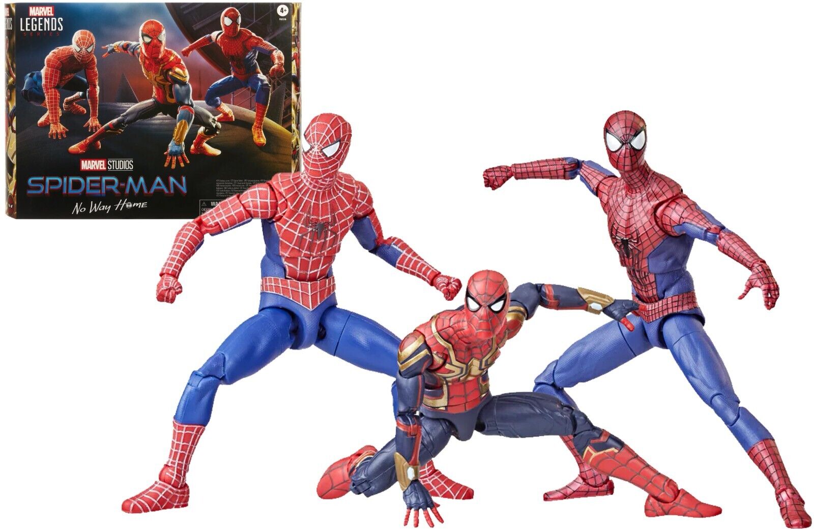 Legends 6&#034; Spider-Man No Way Home Multiverse 3-Pack 230601 | eBay