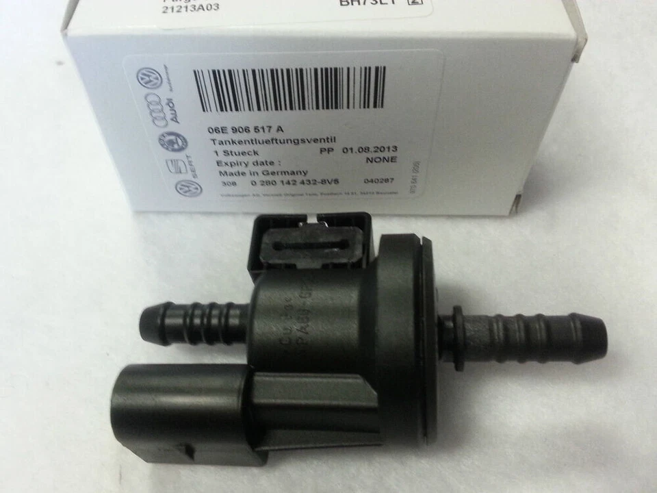 Válvula de ventilación BOSCH válvula de purga de bote de vapor 06E906517A para Audi A3 VW GTI 2,0 L Foto 2 de 2