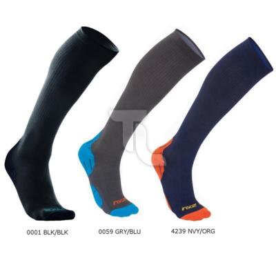 2XU 24/7 Kompressionssocken Laufsocken MA3244e Herren schwarz navy NEU