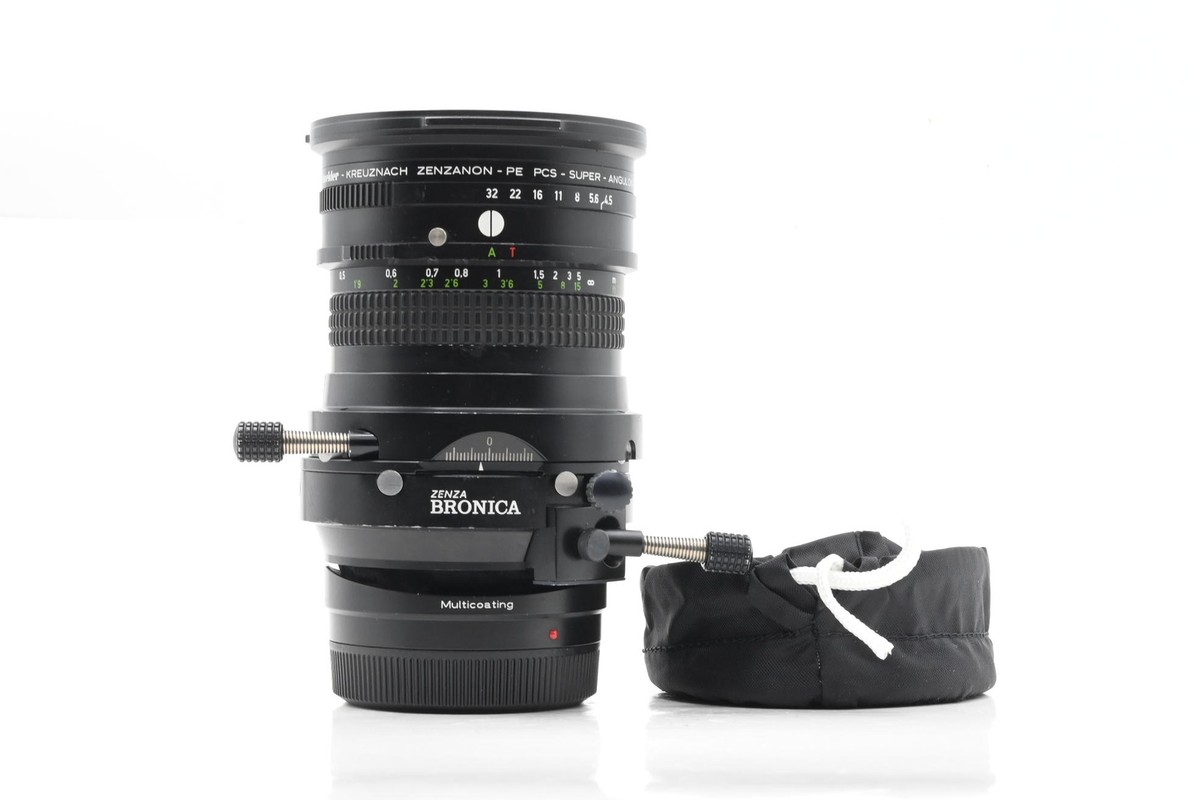 Bronica ETR 55mm f4.5 PE PCS Schneider Super Angulon Tilt Bronica ETR 55mm f4.5 PE PCS Schneider Super Angulon Tilt