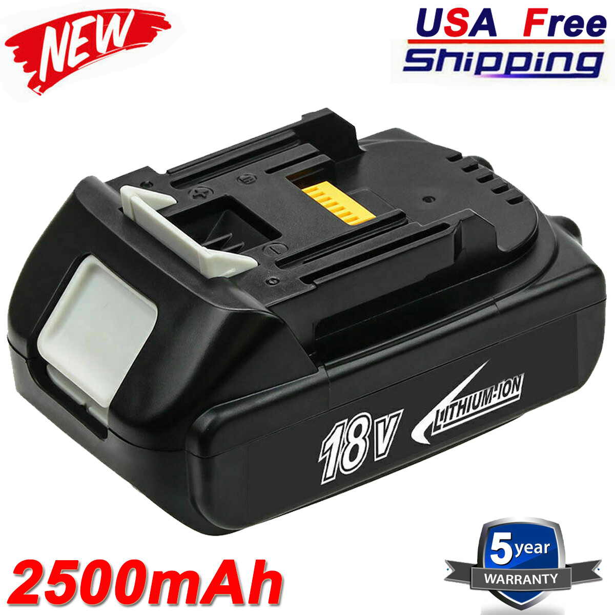 MAKITA BL1815N 18 Volt 2.5Ah LXT Li-Ion 