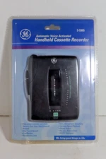 GE hand held cassette recorder auto voice activated NOS vintage