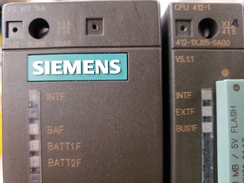 Siemens Simatic S7-400 Rack/PSU/CPU412/443-1 Adva/CPU 413-2DP/IBS S7 400 DSC/I-T - Bild 6 von 8