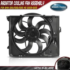 Radiator Cooling Fan Assembly w/ Shroud for BMW E90/E92/E93 M3 2008-2013 V8 4.0L