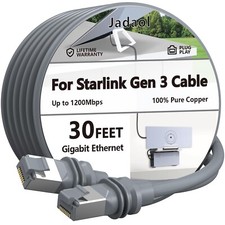 Jadaol Starlink Cable 26AWG Starlink Gen 3 Cable Standard Actuated Replacement