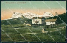 Belluno Passo Falzarego Albergo Pecol cartolina VK4100