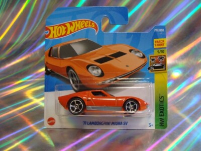 Hot Wheels '71 Lamborghini Miura SV 2022 Exotics 5/10 ovp/neu 1:64