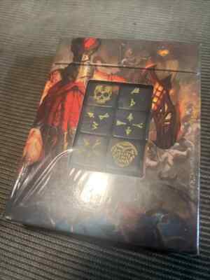 Fyreslayers dice set - 20 , 16mm dice - new and sealed 