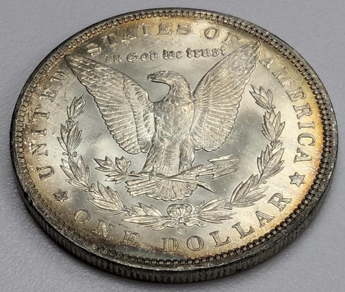1892 O Morgan Silver Dollar US Coin - Picture 4 of 6
