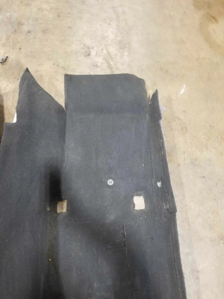 Chevrolet Corvette 2005-2013 cupé OEM C6 alfombra interior negra #71 Foto 3 de 4