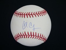 CARL CRAWFORD SIGNED OFFICIAL OMLB BASEBALL WITH TRISTAR COA